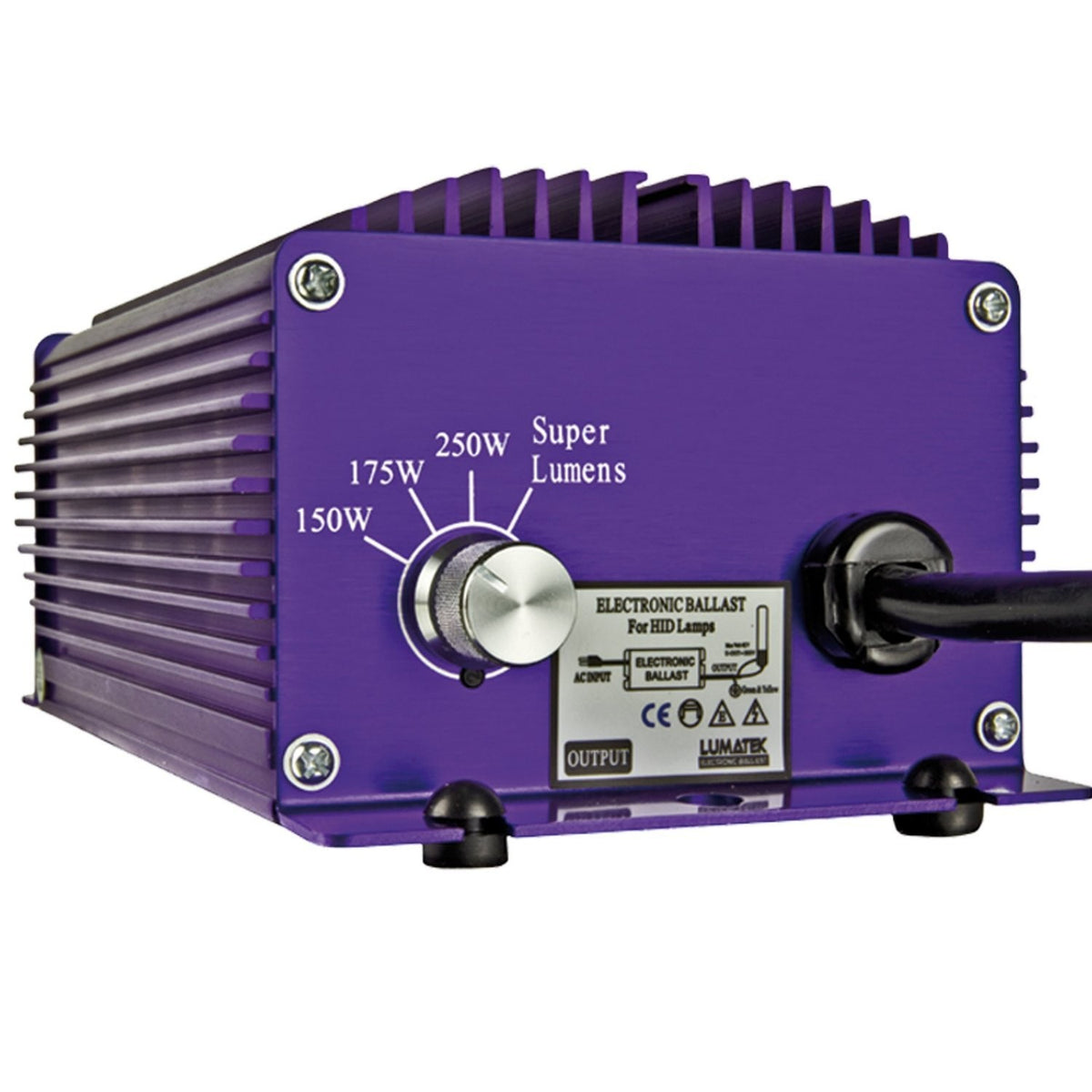 Lumatek ballast HPS/MH 250W, 240V