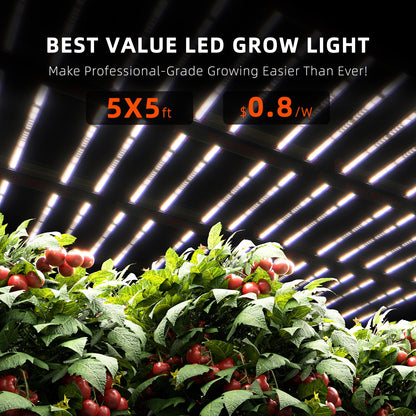 2024 Spider Farmer® G 1000W LED Grow Light Dimmable Full Spectrum Pflanzenlampe