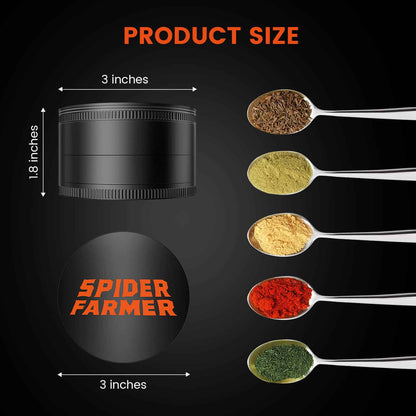 Spider Farmer Spice and Herb Grinder