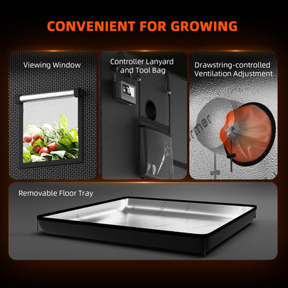 Spider Farmer 300x150x200cm Indoor Grow Tent 1680D