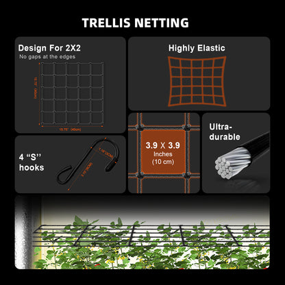 2024 Spider Farmer® 60x60x140cm Complete Grow Tent Kit丨SF1000D Full Spectrum LED Grow Light丨6” Clip Fan丨4” Ventilation System with Speed Controller