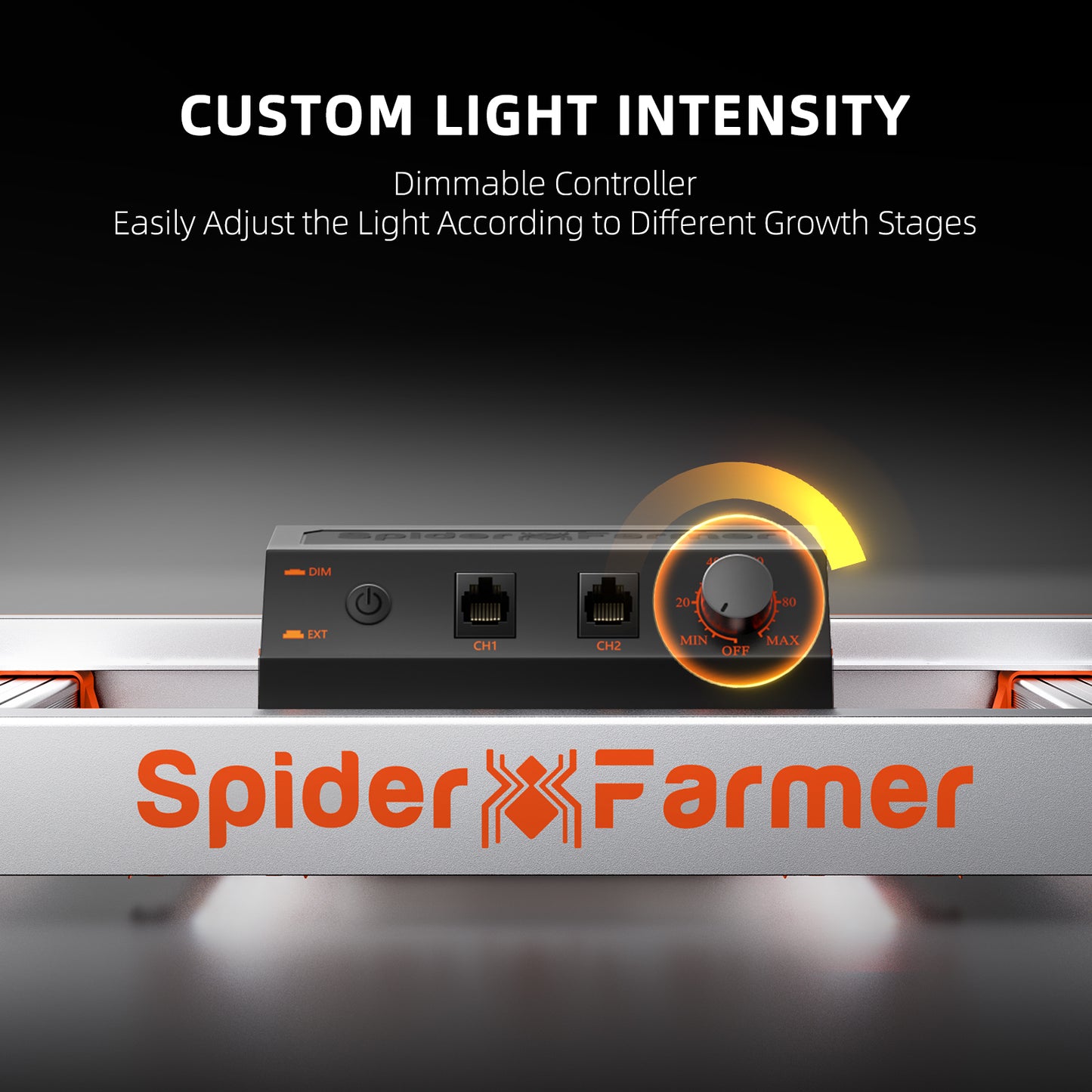 2024 Newest Version Spider Farmer® 90x90x180cm Complete Grow Tent Kit丨G3000 Full Spectrum LED Grow Light丨6” Clip Fan丨4” Ventilation System with Speed Controller