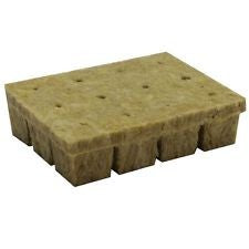 Grodan 36x36x40 mm, planting cube with hole, 1 piece
