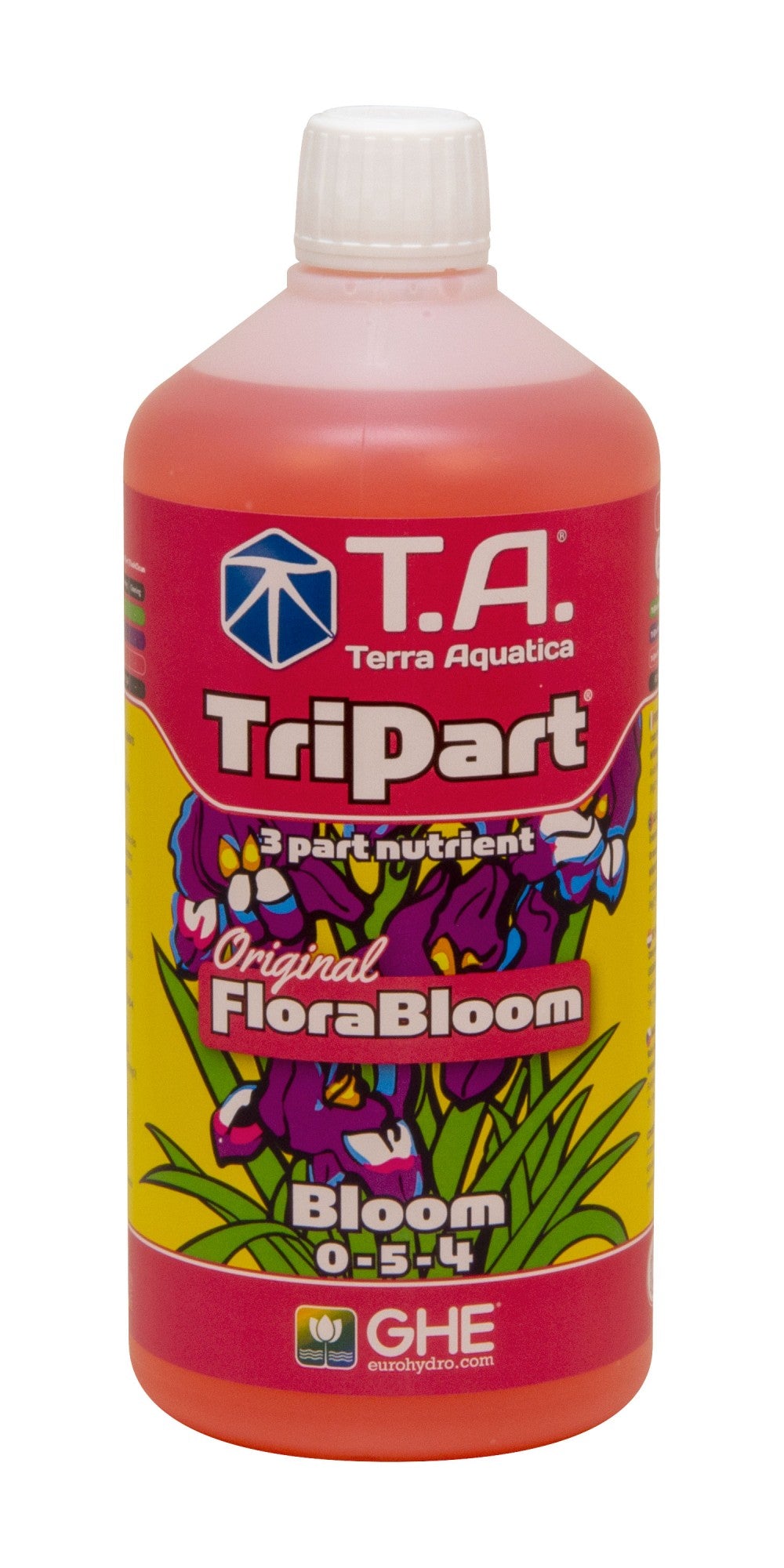 Terra Aquatica TriPart Bloom 1 l - (mehrsprachiges Etikett inkl. DE)