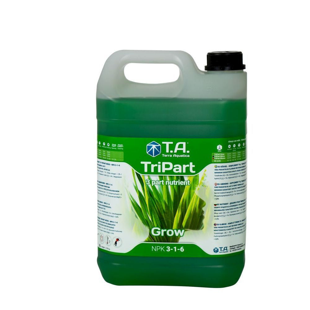Terra Aquatica TriPart Grow 5 l - (multilingual label incl. DE)