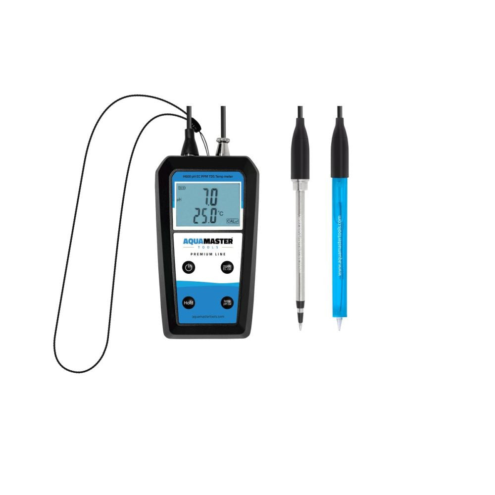 Aqua Master Tools H600 Pro Substrates (pH, EC, Temp)