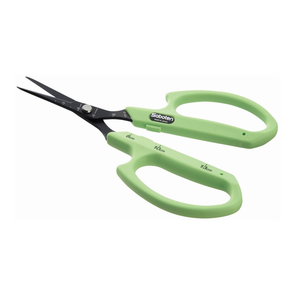 Saboten Grape shears angled blades, curved garden shears