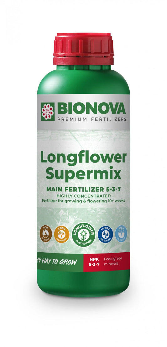 BioNova Longflower Supermix 1 l - (mehrsprachiges Etikett inkl. DE)