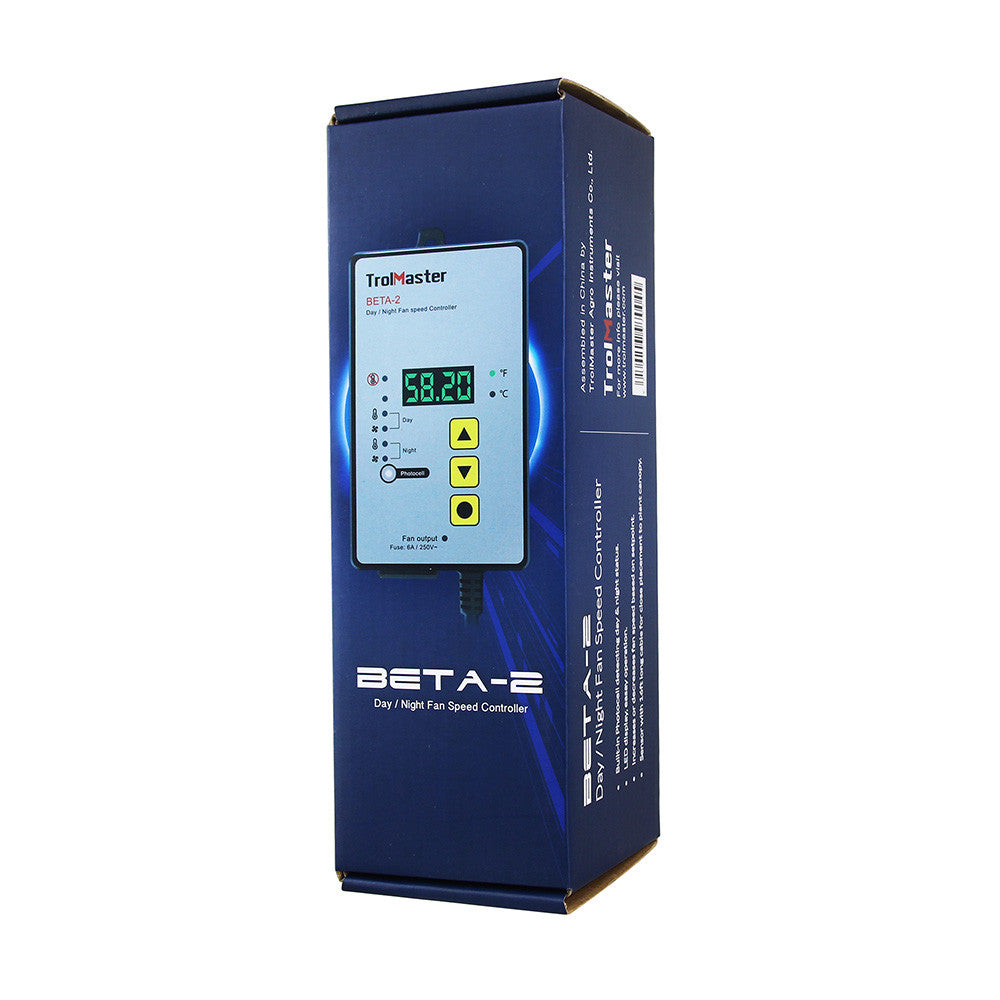 Trolmaster Digital Day/Night Fans Speed Controller Beta-2 - ohne Adapter (Schuko DE Endstück)