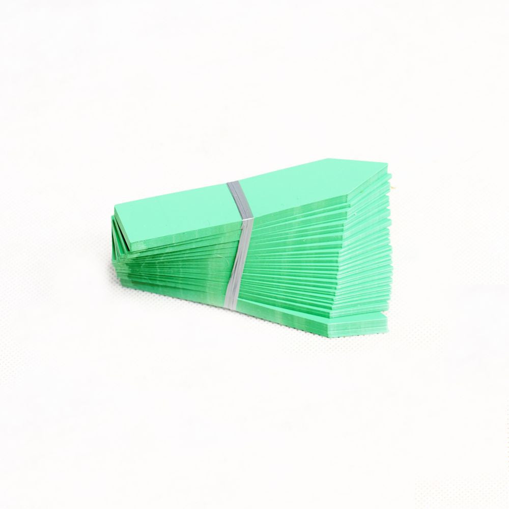 Plant stake labels green 100 pcs.
