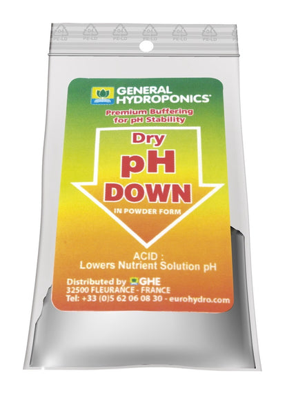 Terra Aquatica pH- Down Powder 25 g - (mehrsprachiges Etikett inkl. DE)