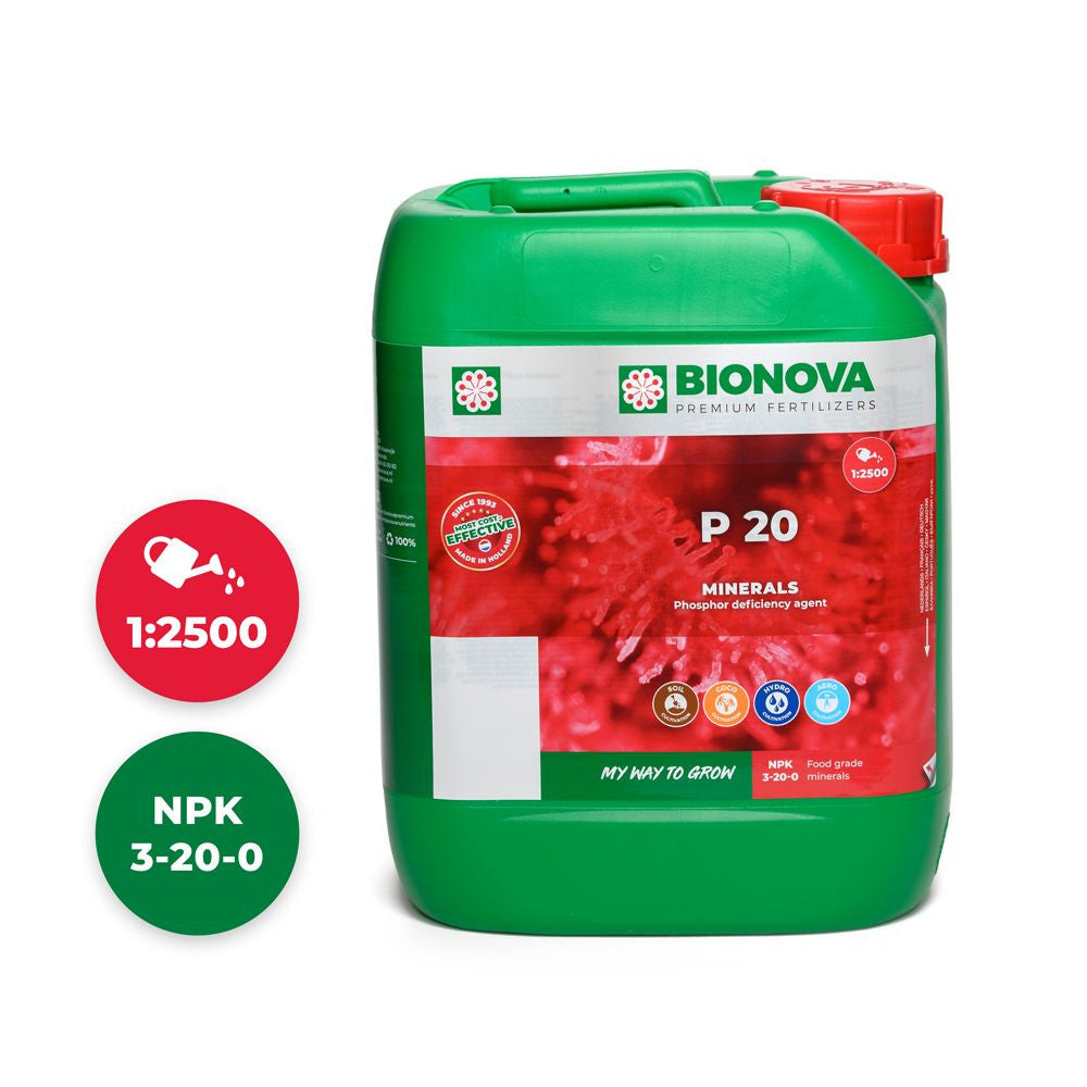 BioNova P 20 (Phosphor) 5 l - BioNova P 20 (Phosphor) 5 l - (mehrsprachiges Etikett inkl. DE)