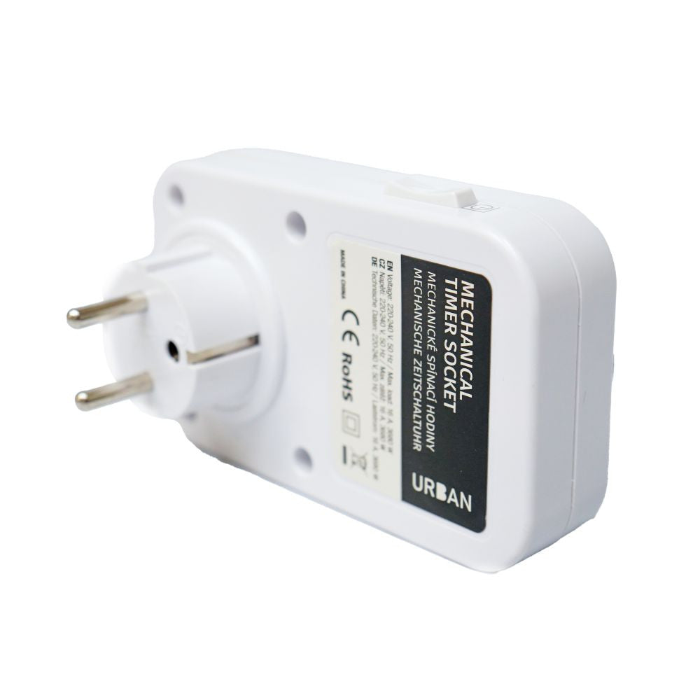 Urban Mechanical Timer Socket, mechanical timer