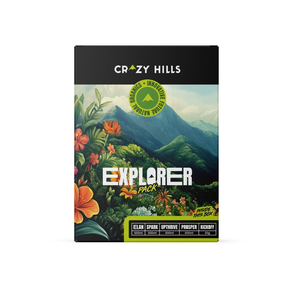 Crazy Hills Explorer Pack, Fertilizer Kit - (multilingual label incl. DE)