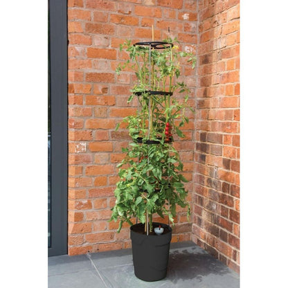 Garland Self Watering Grow Pot Tower Anthrazit