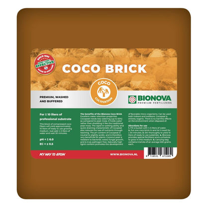 BioNova Coco Brick 10 l, Packung 6 Stk.