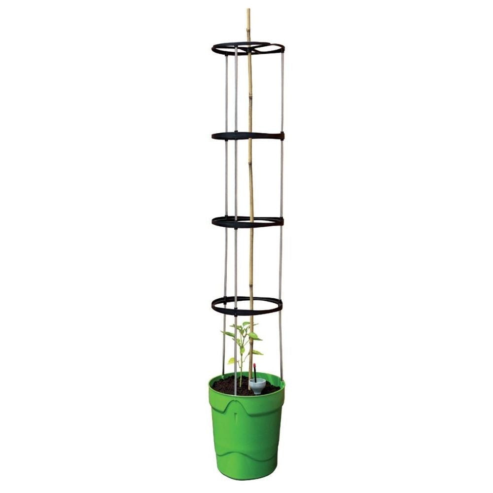 Garland selbstbewässernder Blumentopf Grow Pot Tower Green