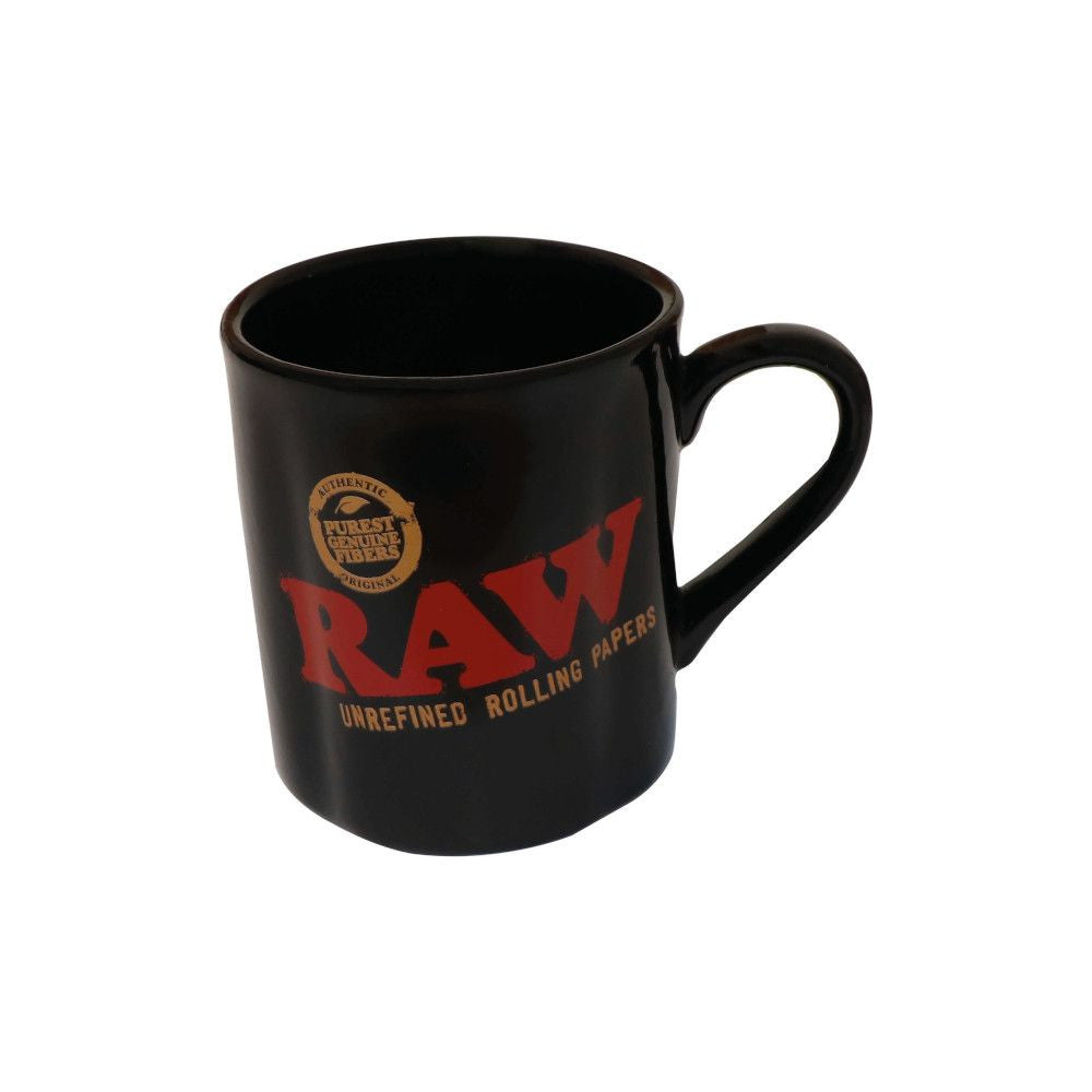 RAW Kaffeebecher, Keramikbecher Schwarz