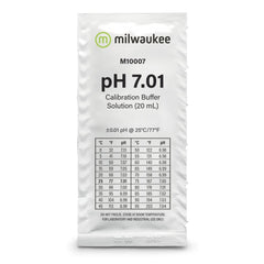 Milwaukee pH 7.01 buffer 20 ml, calibration solution BOX 25 pieces