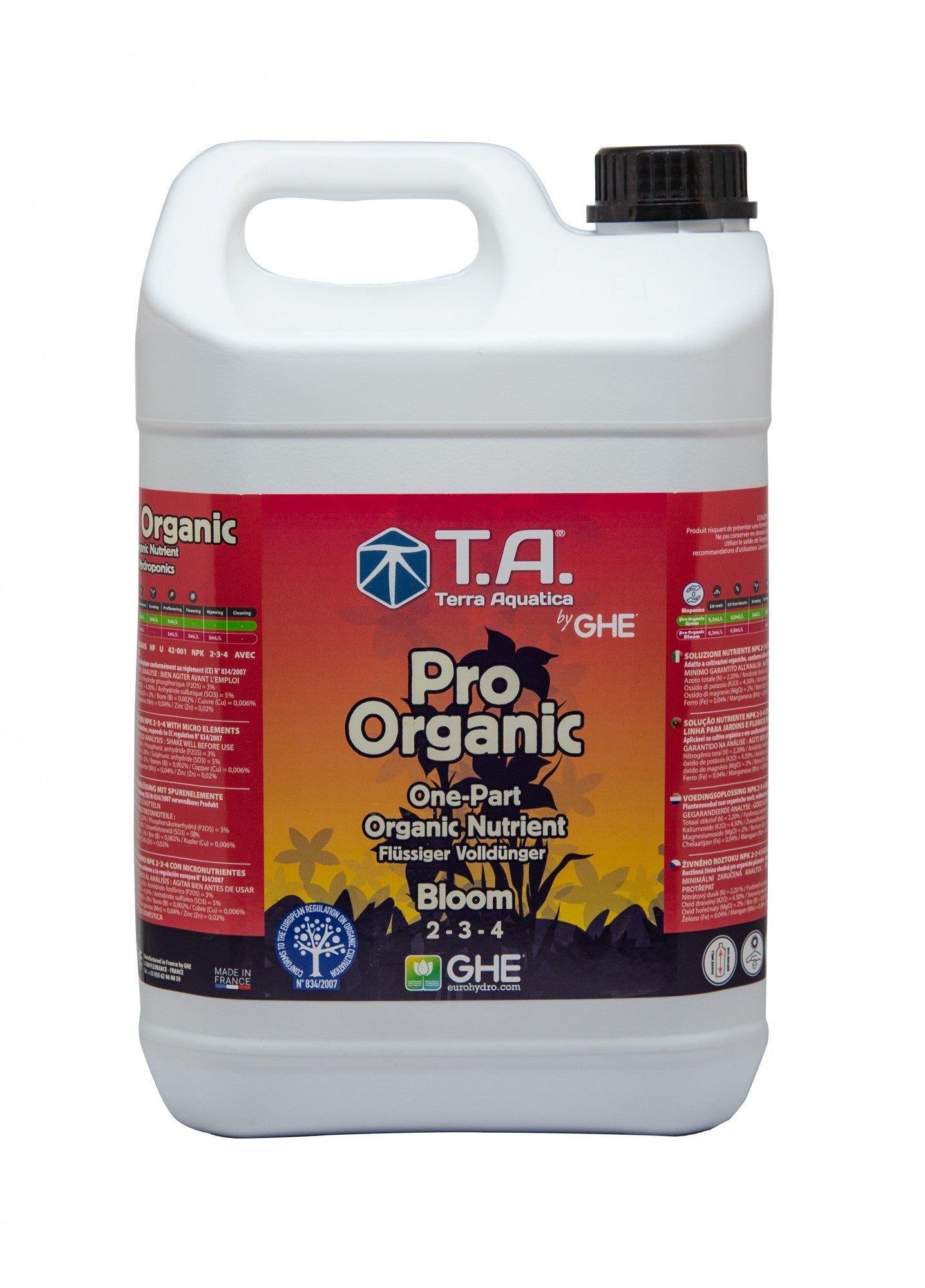 Terra Aquatica Pro Organic Bloom 10 l - (mehrsprachiges Etikett inkl. DE)