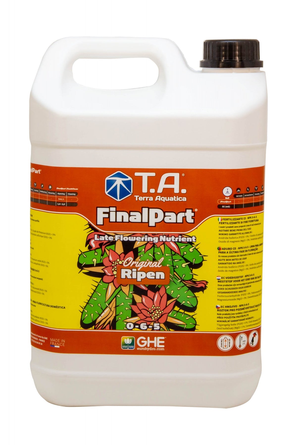 Terra Aquatica FinalPart Finish Ripen 5 l - (multilingual label incl. DE)