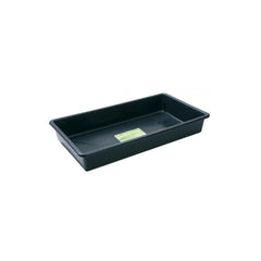 Garland plastic tray tray black 120x60x12 cm