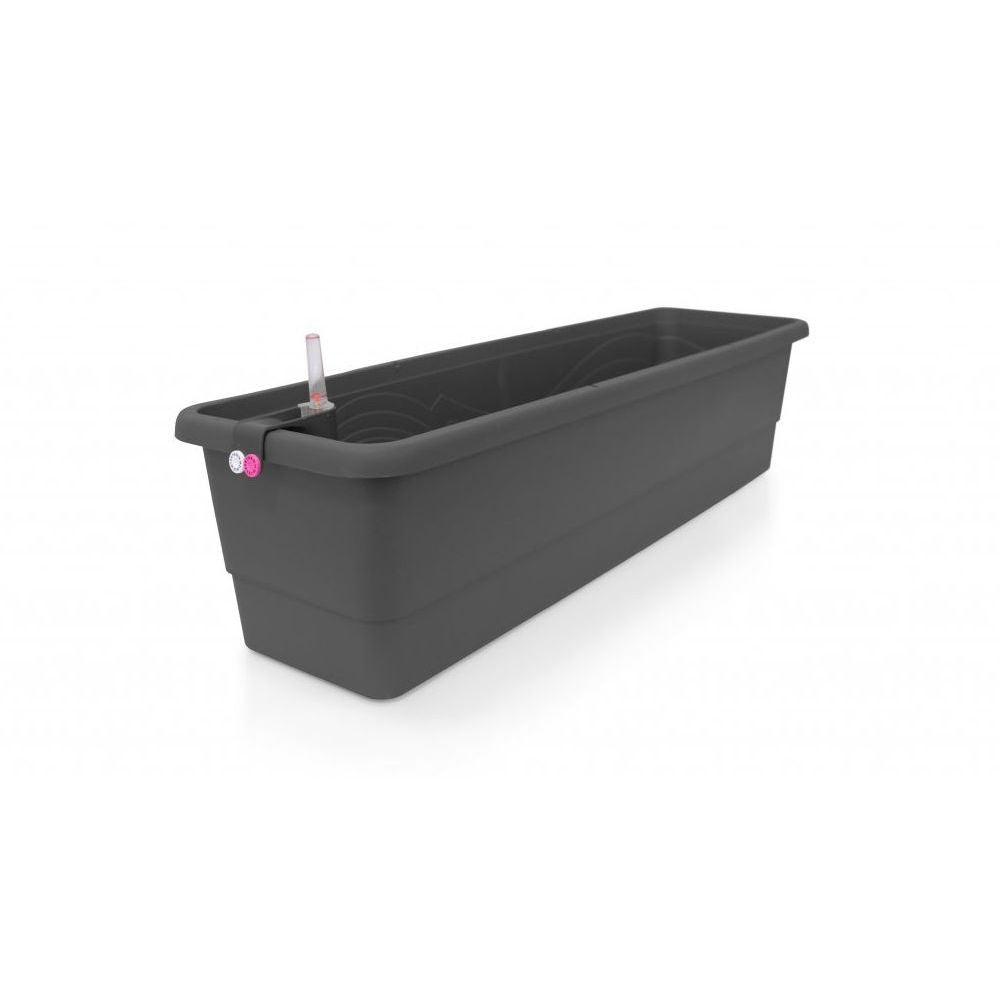 Plasticon Self -Irrigation Box Gardenie intelligent, Länge 80 cm Weiß