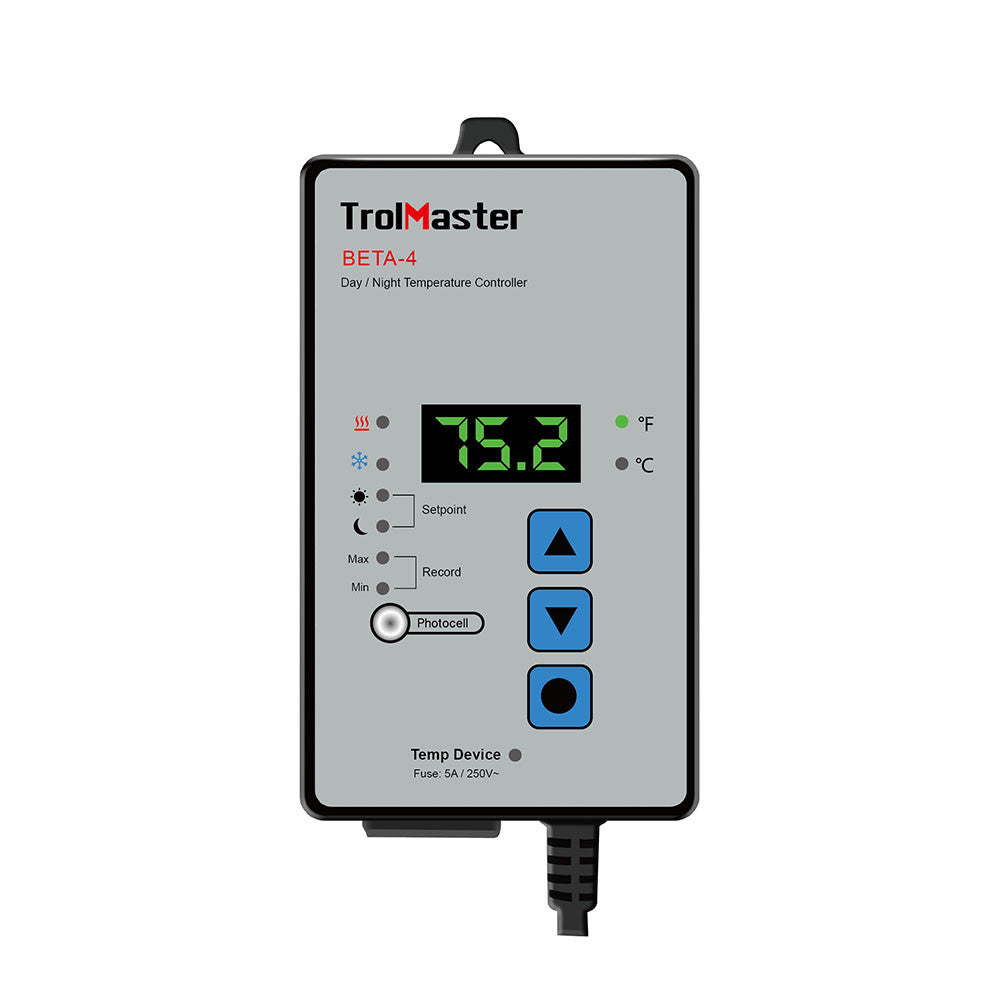 Trolmaster Digital Day/Night Temperature Controller Beta-4 - ohne Adapter (Schuko DE Endstück)
