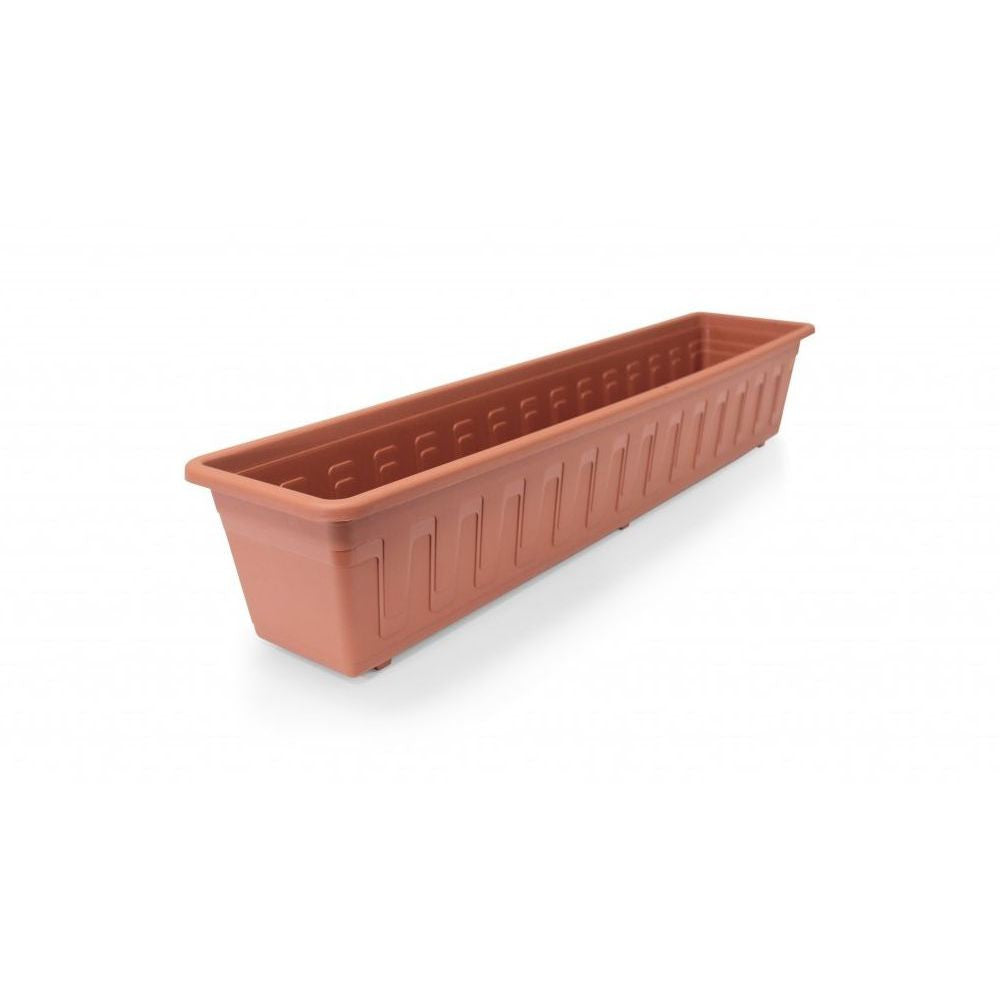 Garden box, length 100cm terracotta