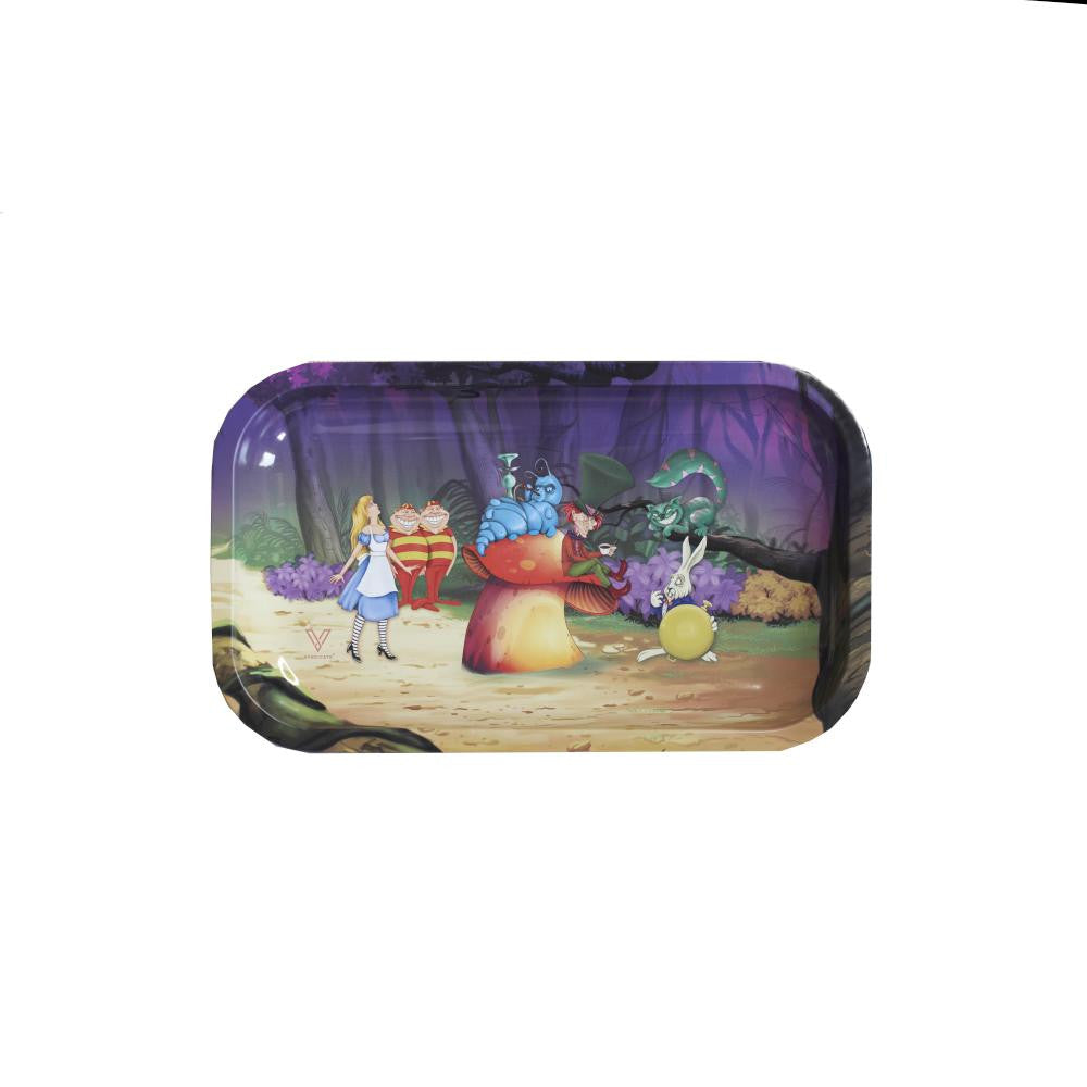 Metal rolling tray Alice Mushroom 270x160 mm