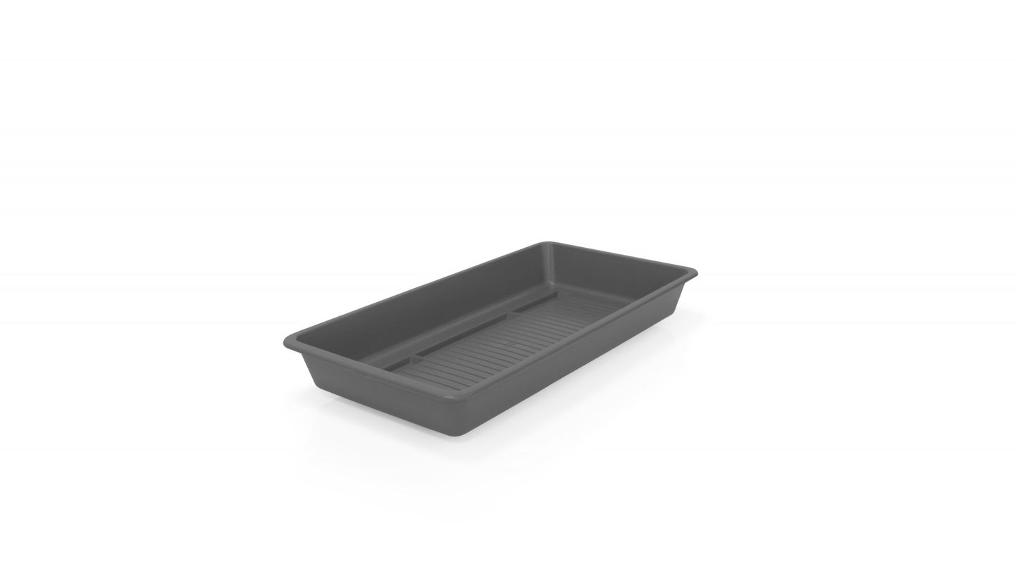 Plastkon Extra Flor Anthracite tray, 40x20x5.5 cm