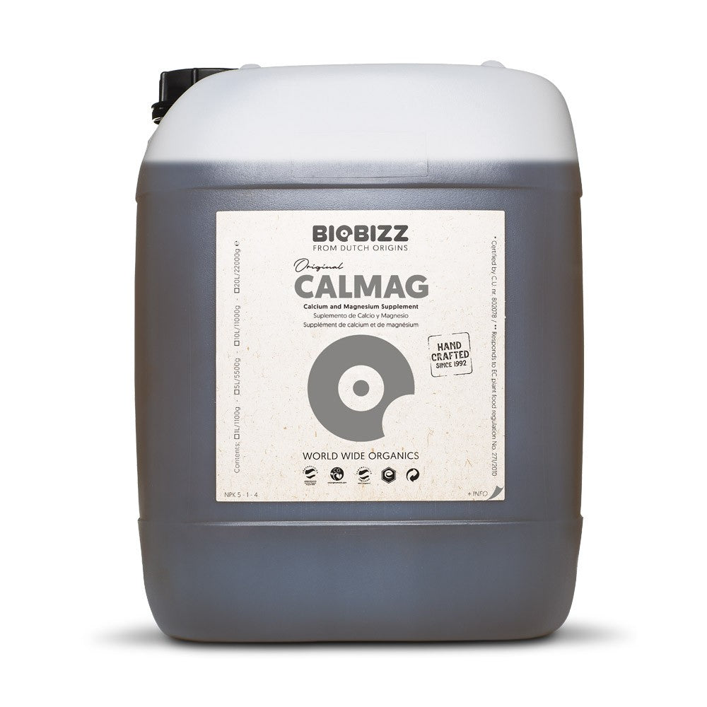 Biobizz Calmag 10 l - (multilingual label incl. DE)