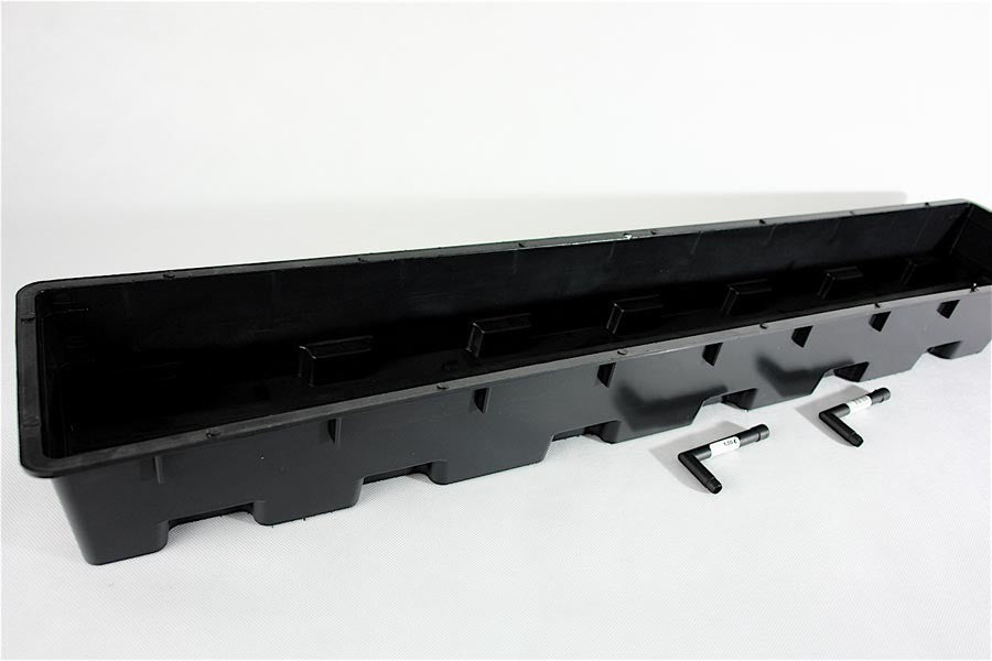 Libra container 103x18x10 cm with 2x L drain