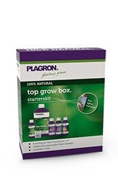 Plagron Top Grow Box 100% Natural, Düngemittel-Kit - (mehrsprachiges Etikett inkl. DE)