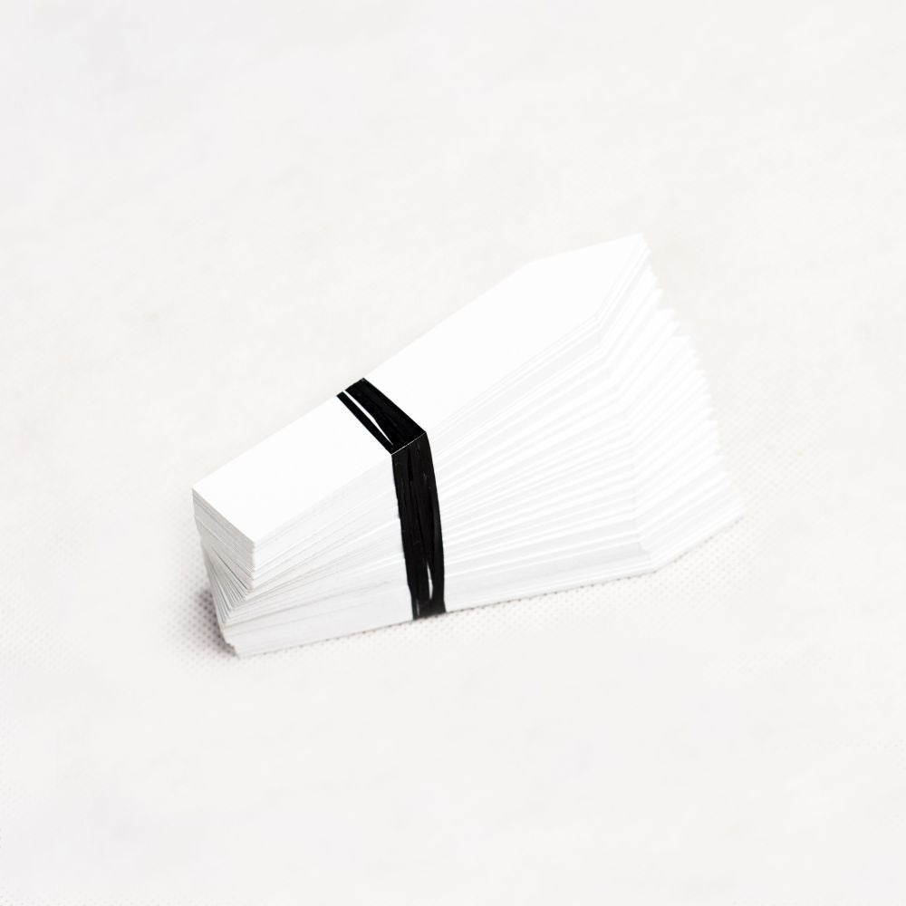 Plant stake labels white 100 pieces.