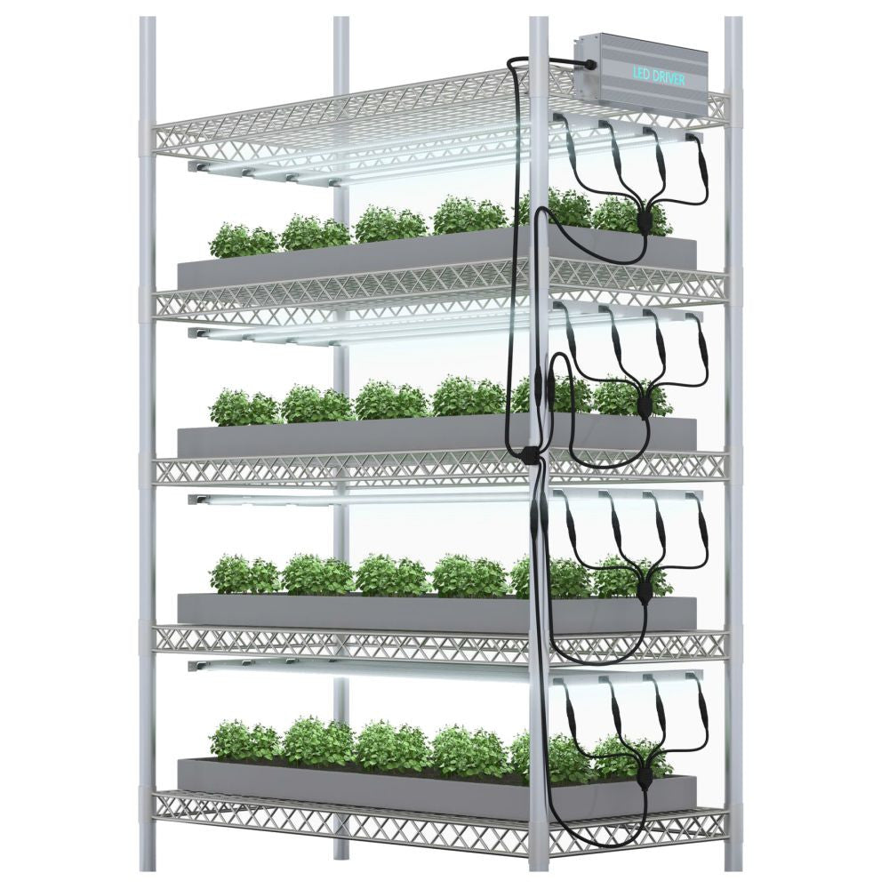 GENT G-LED Microgreens Dimmer Rack Complete 400W