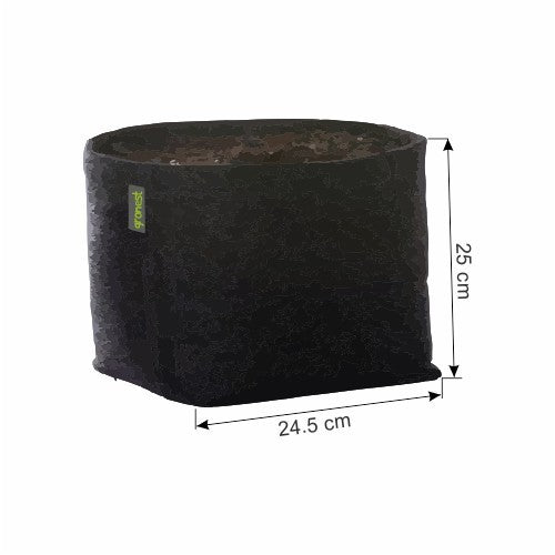 Gronest Aqua Breathe textile pot 24.5x24.5x25 cm - 15 l