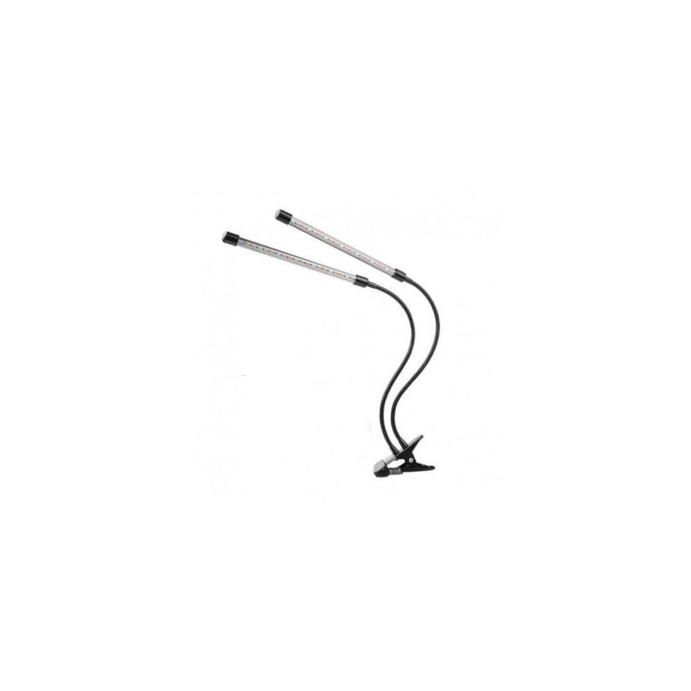 LED lighting with clip, 2 adjustable strips