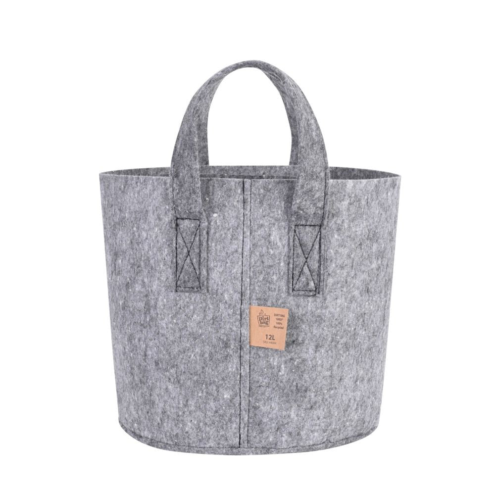 Dirt Bag Grey textilní květináč 12 l