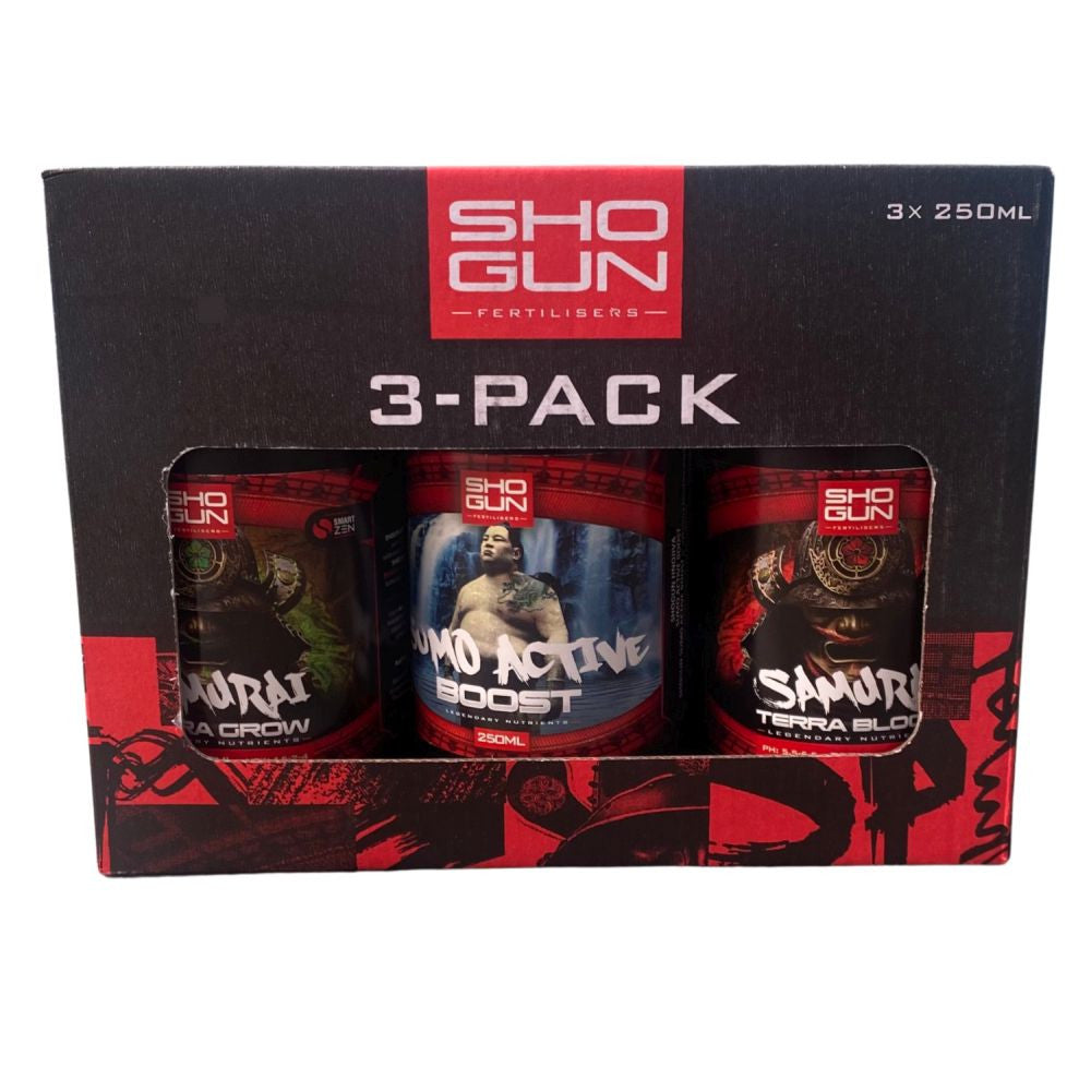 Shogun Terra Starter 3-Pack 750 ml, Dünger Set