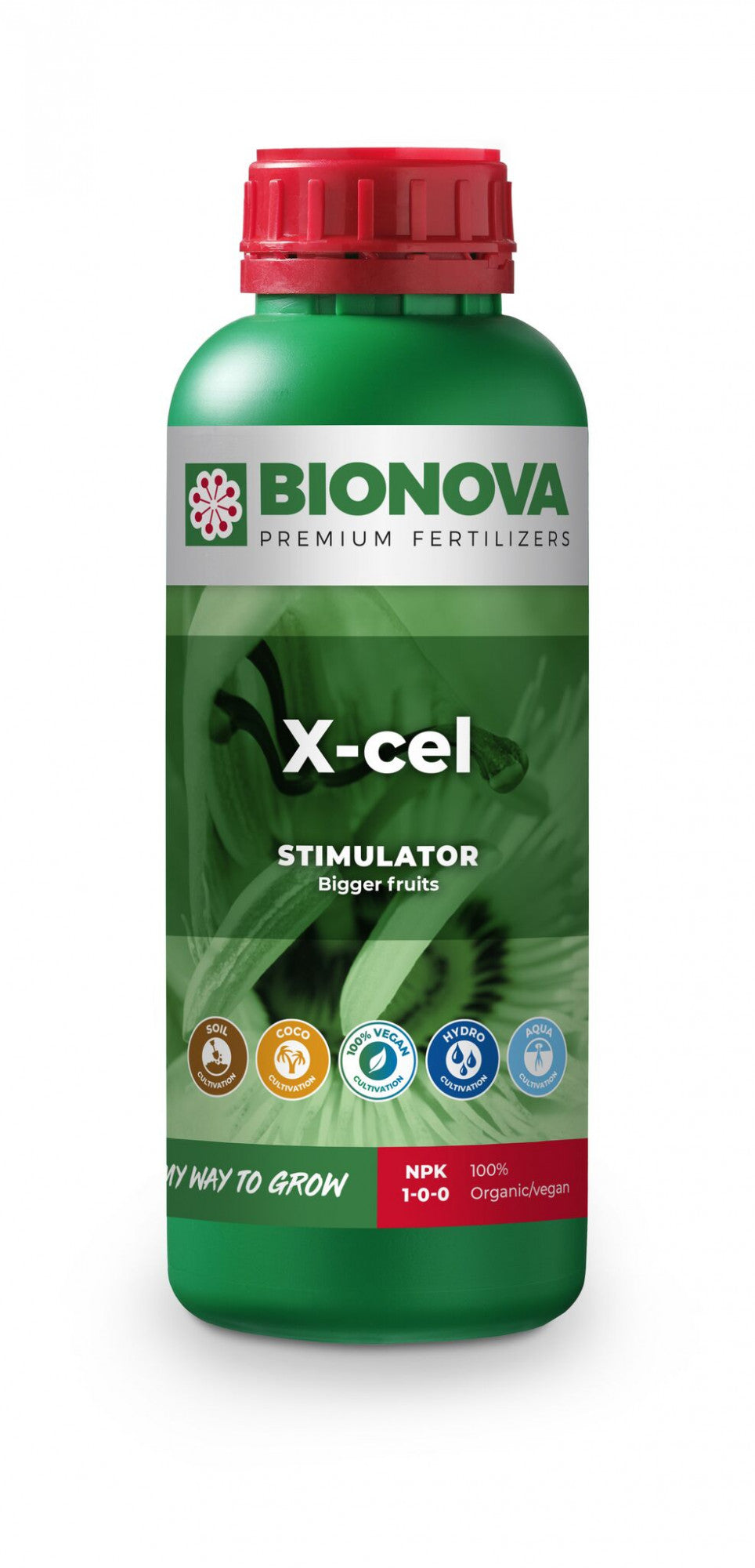 BioNova X-cel Booster 1 l - (mehrsprachiges Etikett inkl. DE)