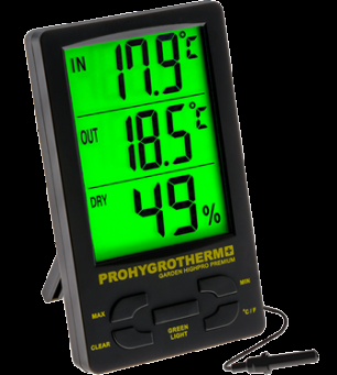 Garden High ProHygro PRO, Thermometer und Hygrometer mit Sonde