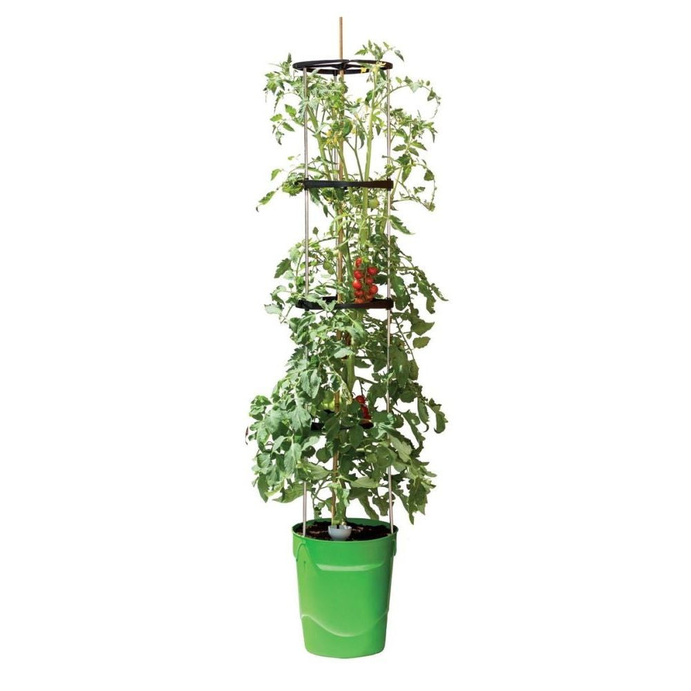 Garland Self Watering Grow Pot Tower Grün