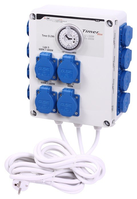 GSE Timer Box II - 12x 600W / 220V