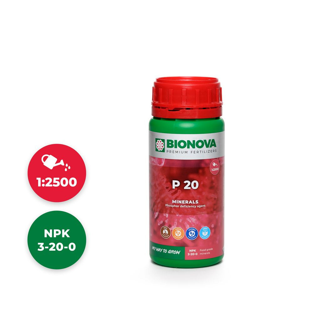 BioNova P 20 (phosphorus) 250 ml - (mehrsprachiges Etikett inkl. DE)