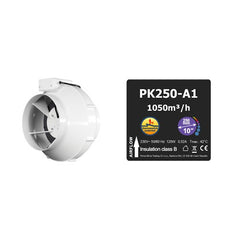 Prima Klima duct fan PK250-A1 250 mm - 1050 m3/h, 1-speed
