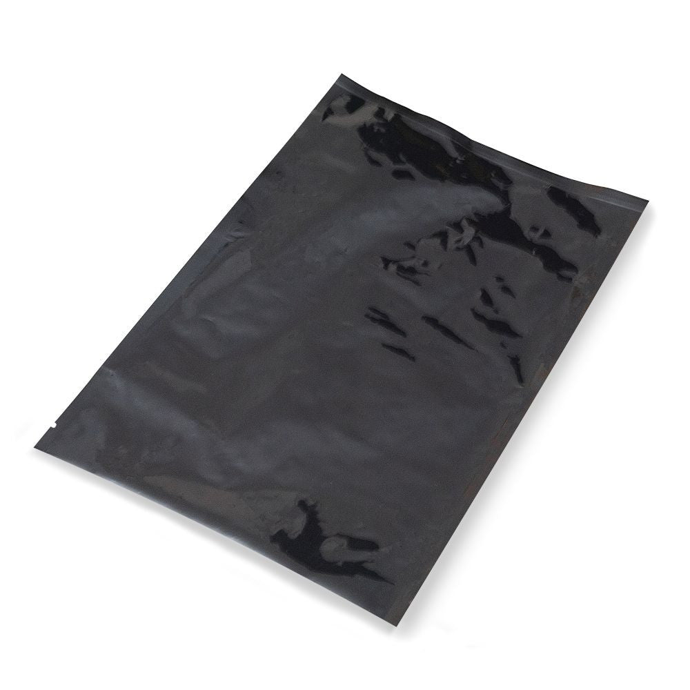 Qnubu Aluminium Foil Bag Sealable Black 450x600 mm