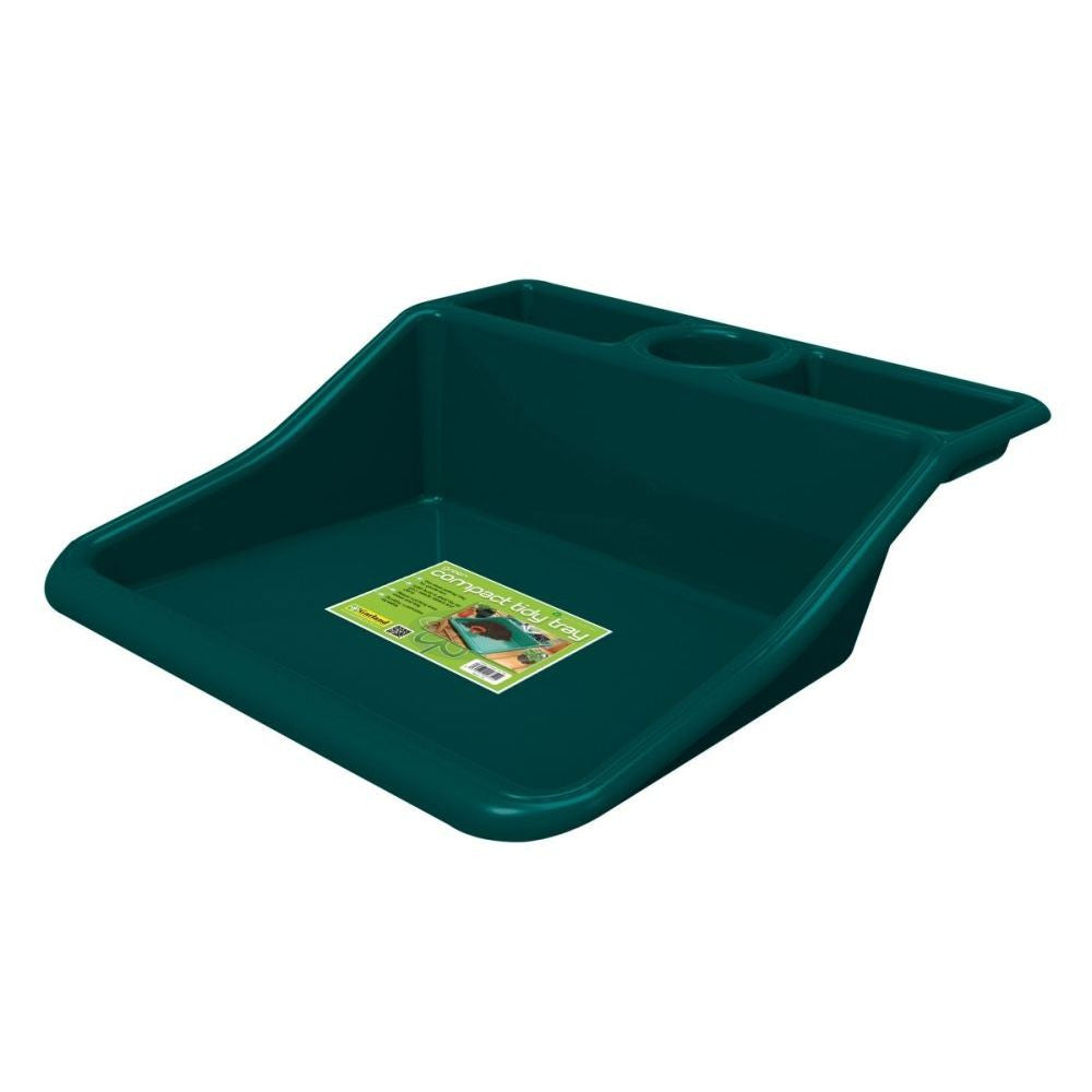 Garland plastic tray Tidy Tray Green Compact 49x50x15 cm