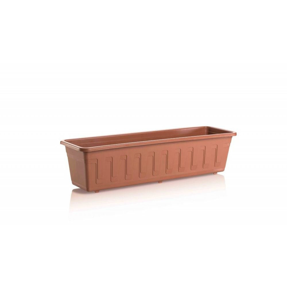 Flowerpot Garden, length 60cm Terracotta