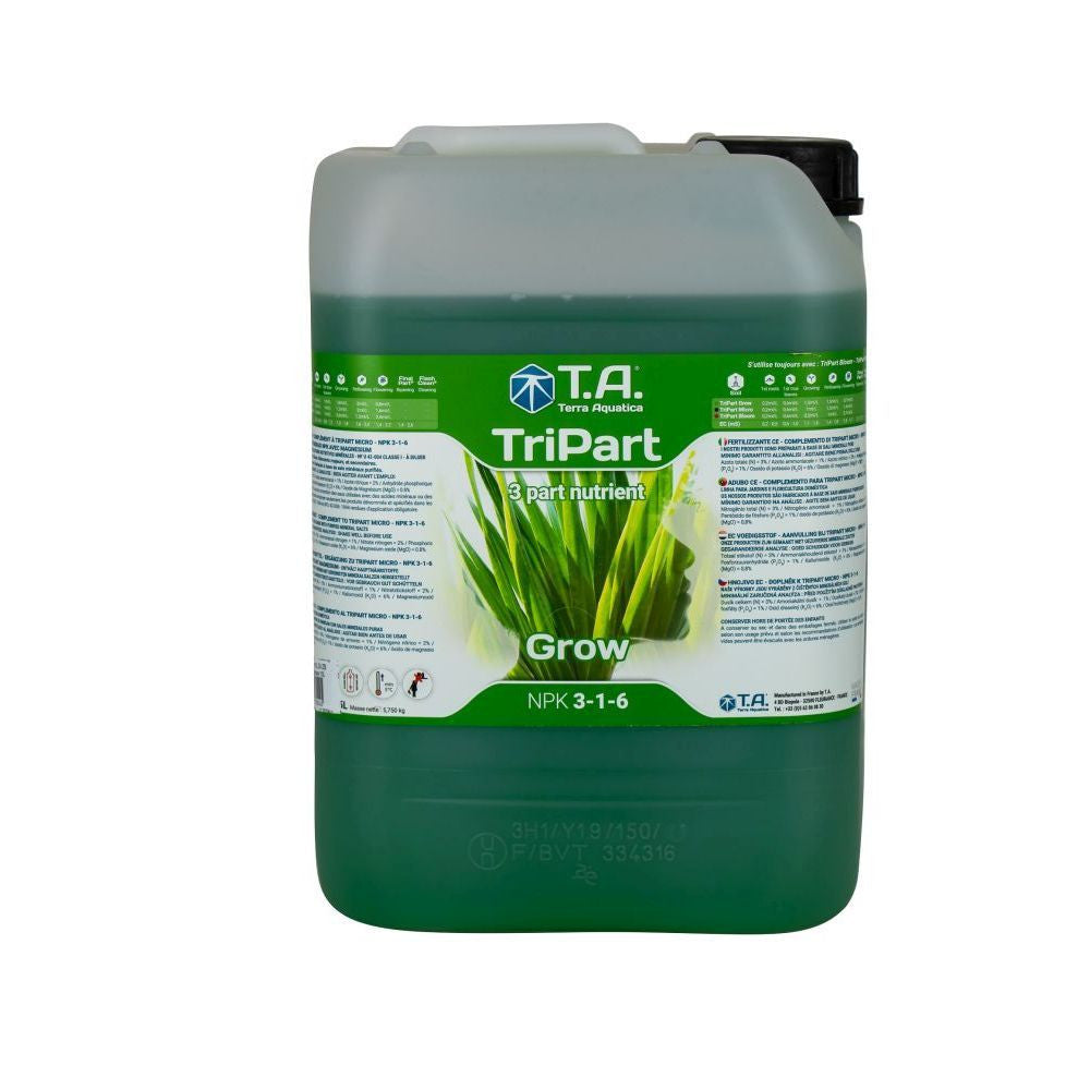 Terra Aquatica TriPart Grow 10 l - (mehrsprachiges Etikett inkl. DE)